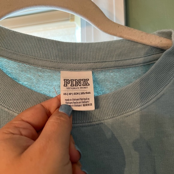 Victoria’s Secret pink, tie-dye sweatshirt, size extra small - Picture 3 of 5